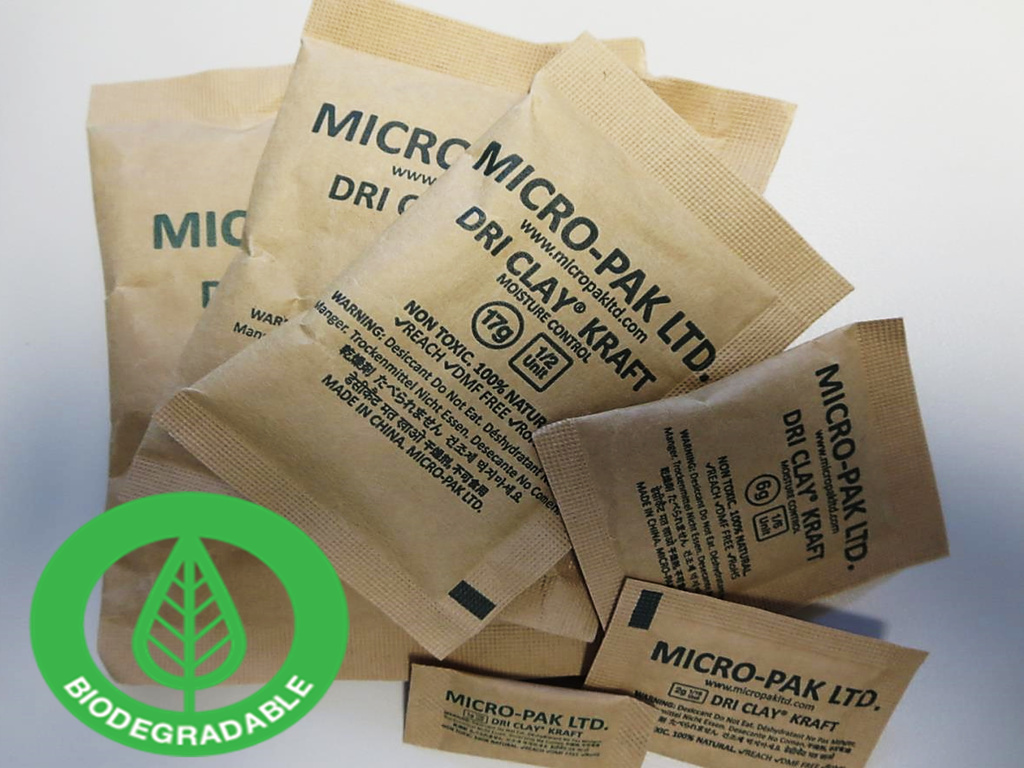 Micro-Pak Dri Clay Kraft Portfolio